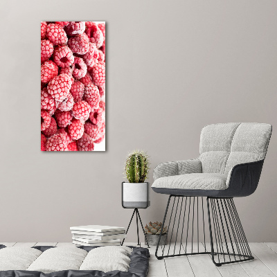 Print on acrylic glass Raspberries