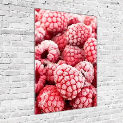 Print on acrylic glass Raspberries