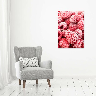 Print on acrylic glass Raspberries