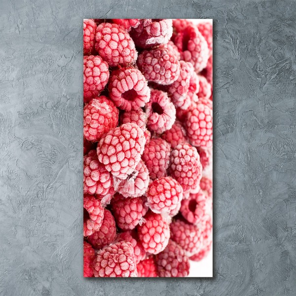 Print on acrylic glass Raspberries