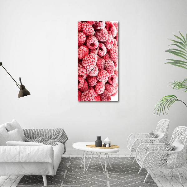 Print on acrylic glass Raspberries