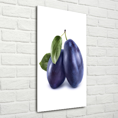 Print on acrylic glass Plums