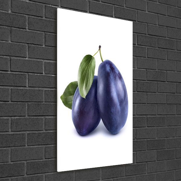 Print on acrylic glass Plums