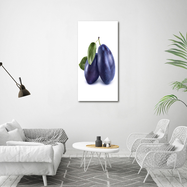 Print on acrylic glass Plums