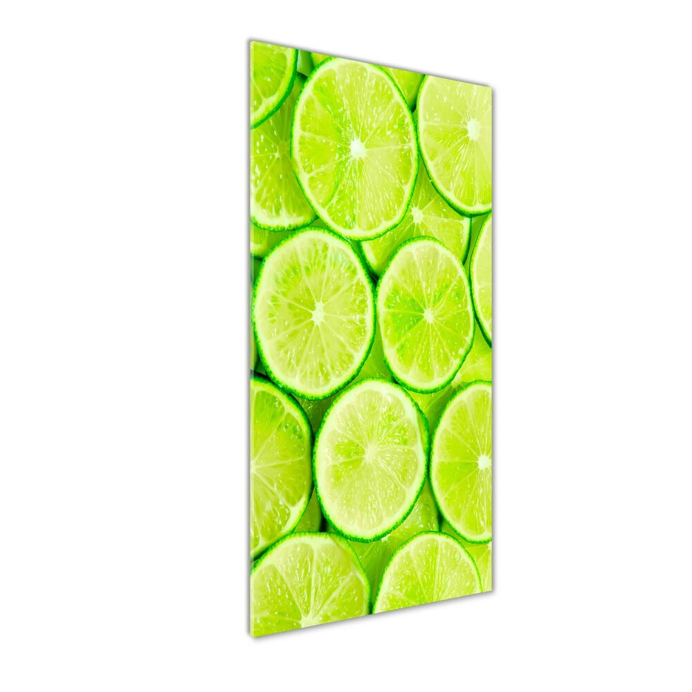 Acrylic glass print Lime