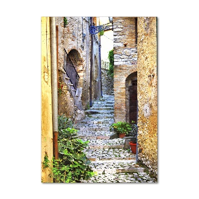 Print on acrylic Italian streets