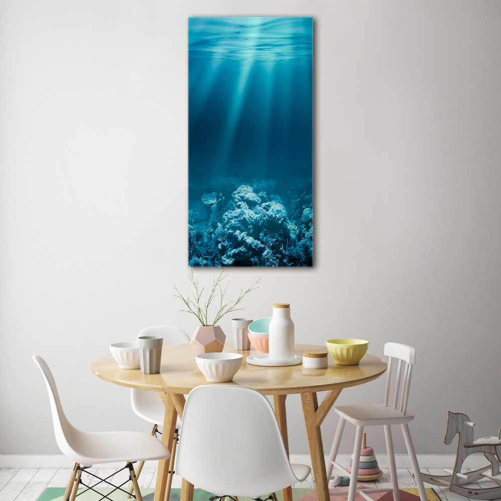 Print on acrylic Underwater world