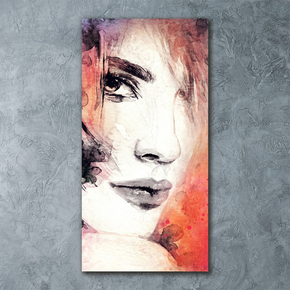 Print on acrylic glass Abstraction woman