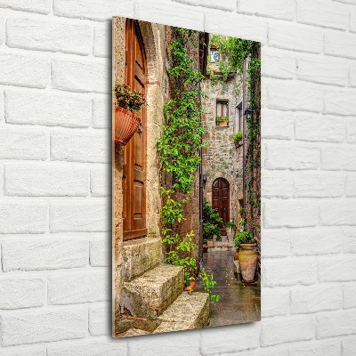 Print on acrylic Italian streets