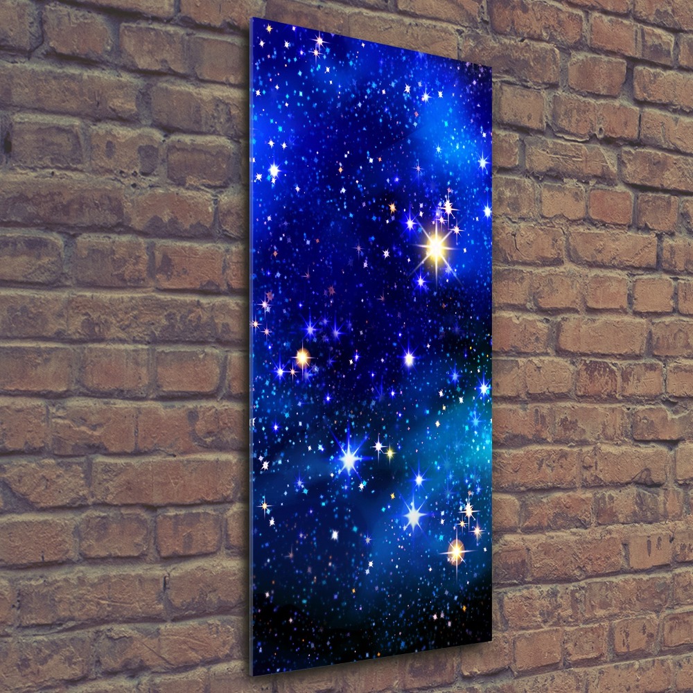 Acrylic print Starry sky