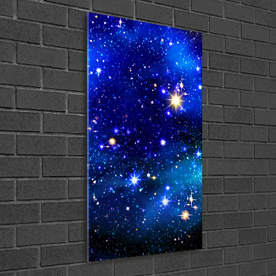 Acrylic print Starry sky