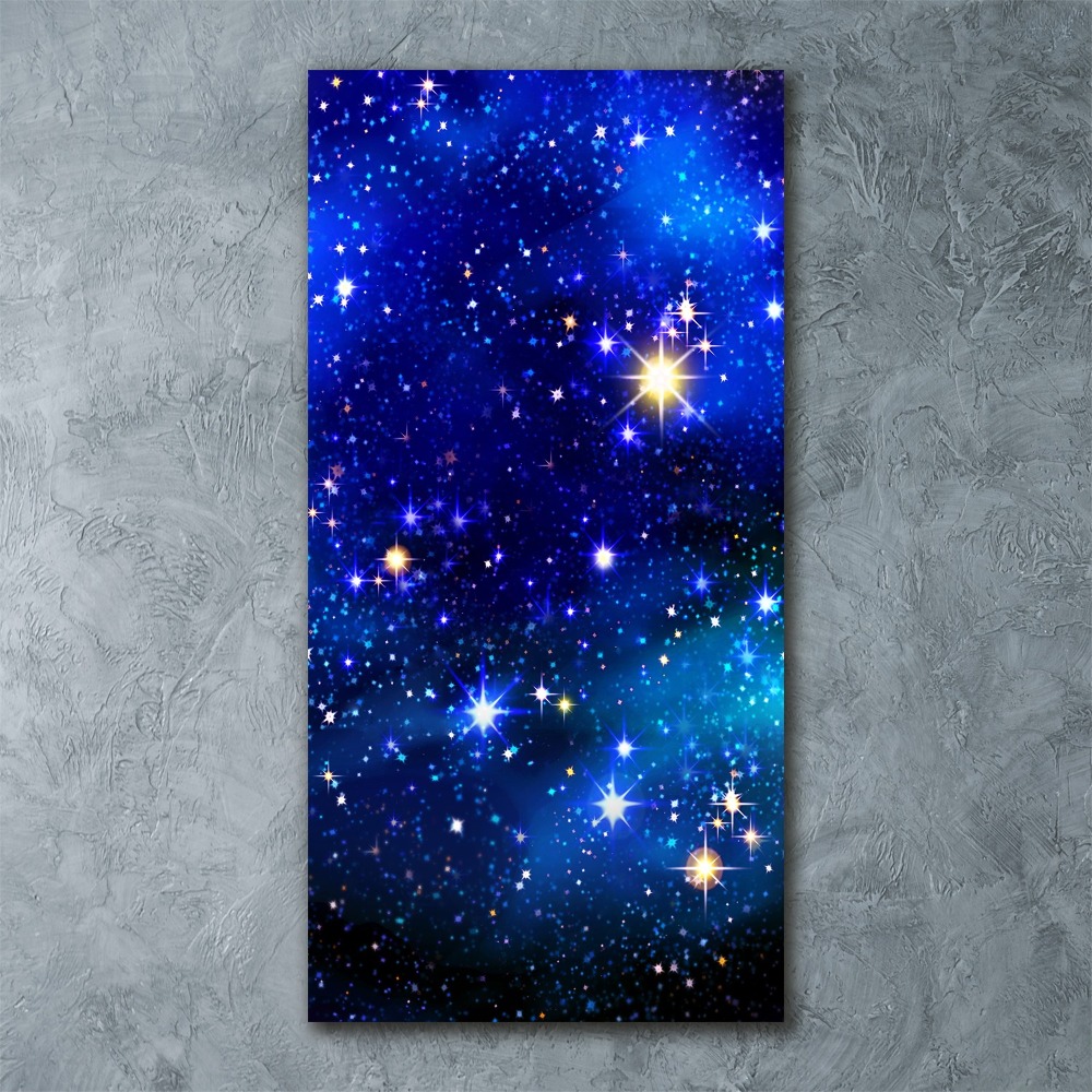 Acrylic print Starry sky