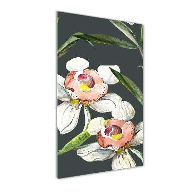 Print on acrylic Floral pattern