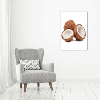 Acrylic glass print Coconut