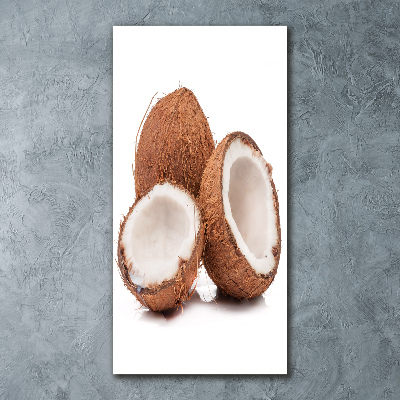 Acrylic glass print Coconut