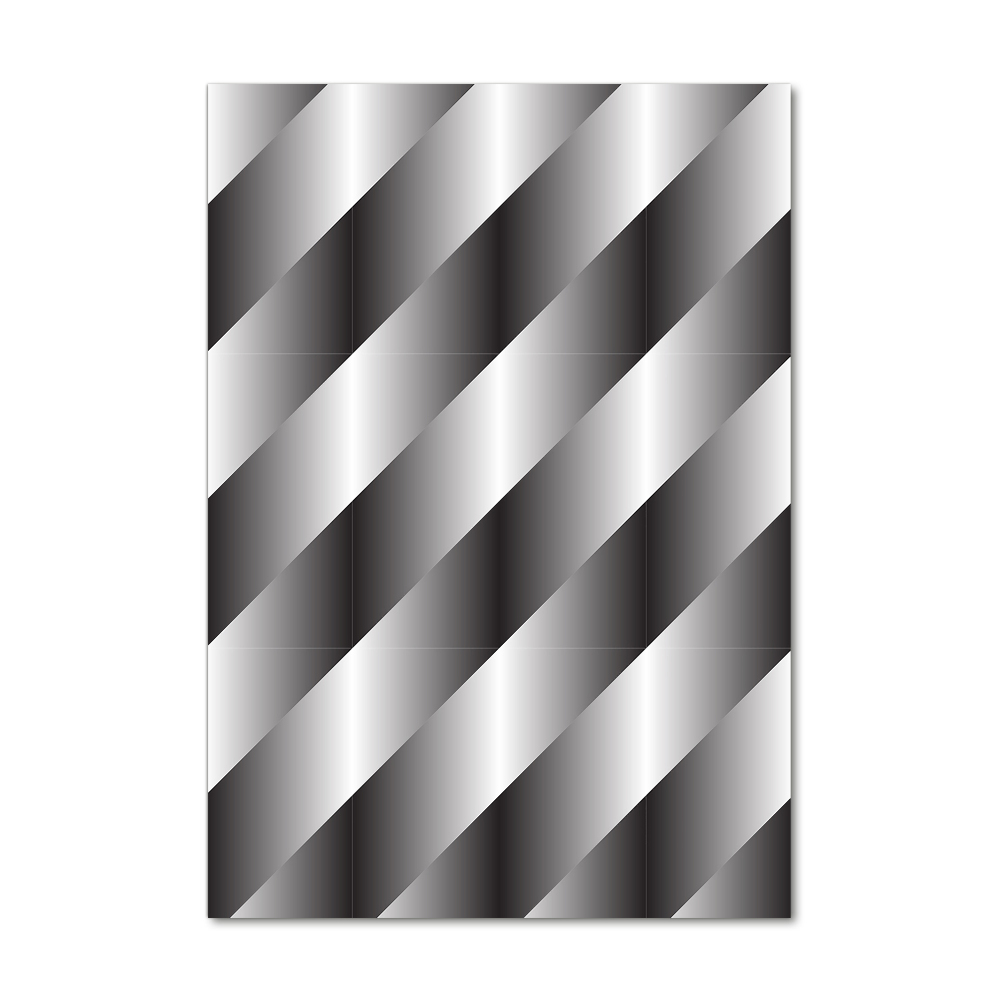 Print on acrylic glass Abstraction stripes