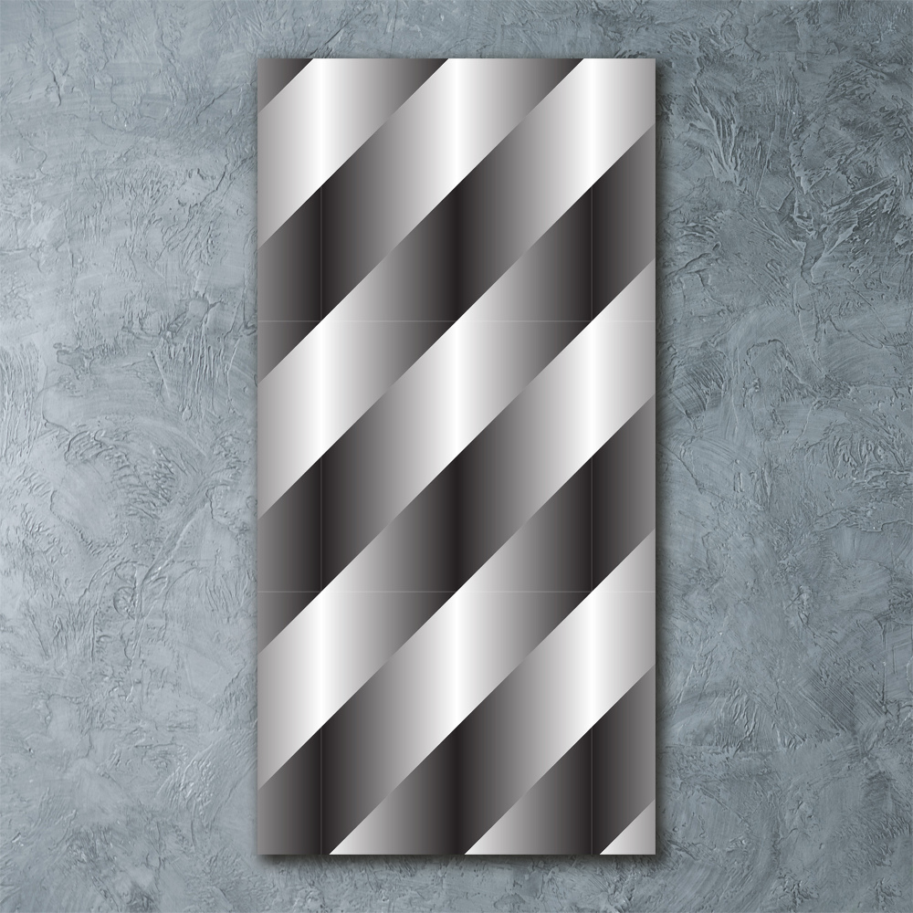 Print on acrylic glass Abstraction stripes