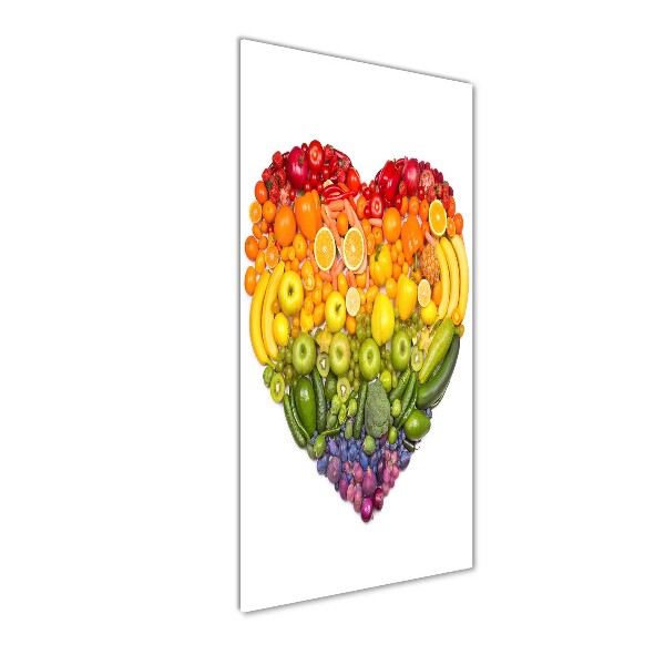 Print on acrylic Fruit heart