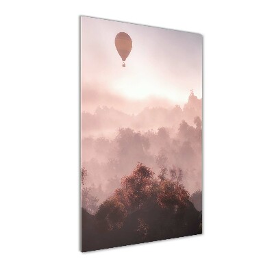 Wall art acrylic Flying forest balloon