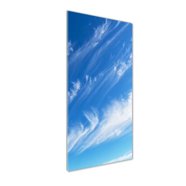 Acrylic wall art Clouds in the sky