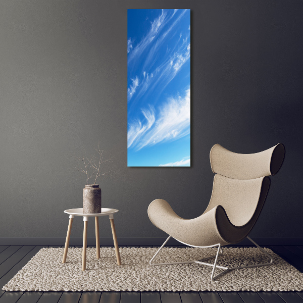 Acrylic wall art Clouds in the sky