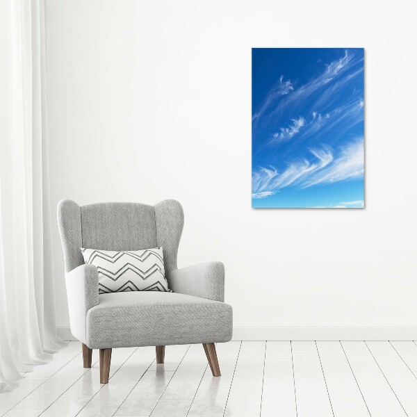 Acrylic wall art Clouds in the sky