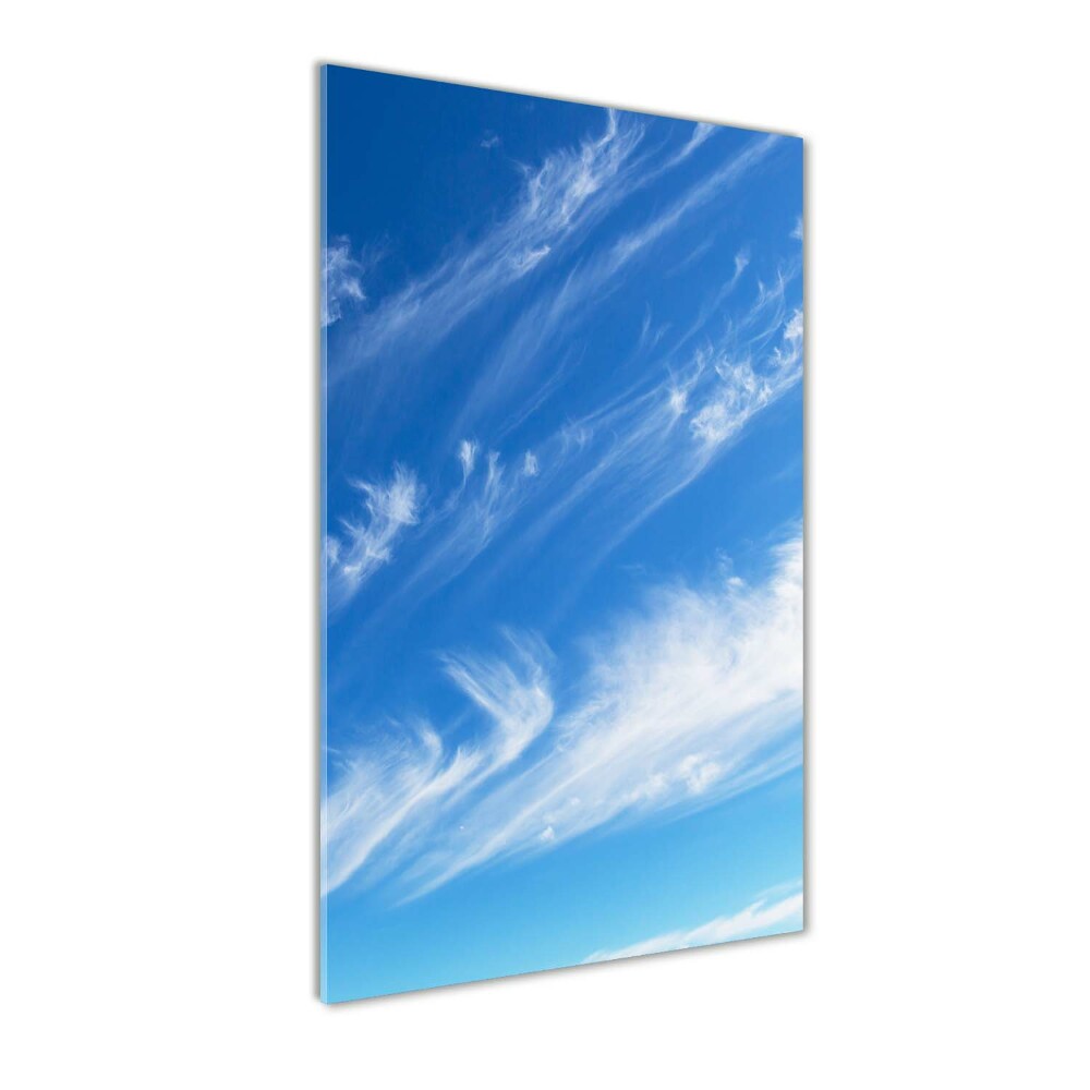 Acrylic wall art Clouds in the sky