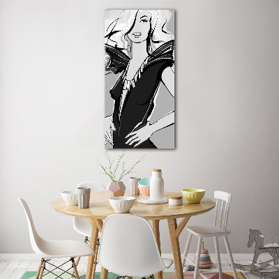 Acrylic glass print Fashion illustration