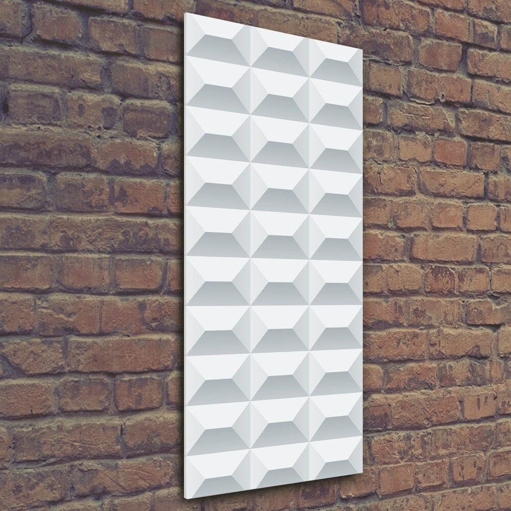 Acrylic glass print Geometric background