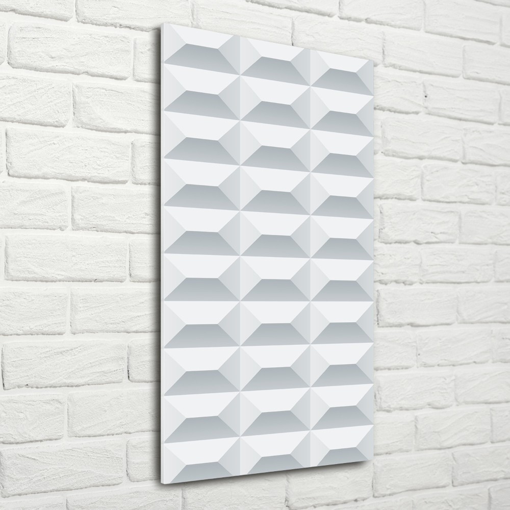 Acrylic glass print Geometric background