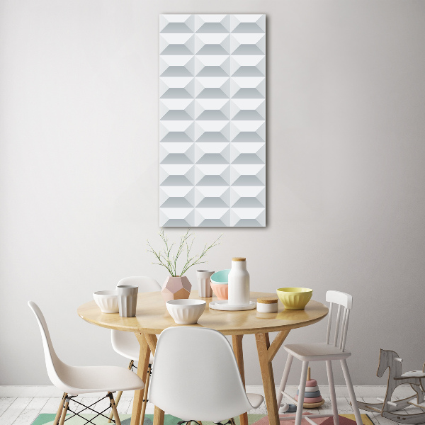 Acrylic glass print Geometric background