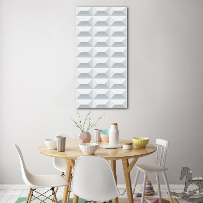 Acrylic glass print Geometric background