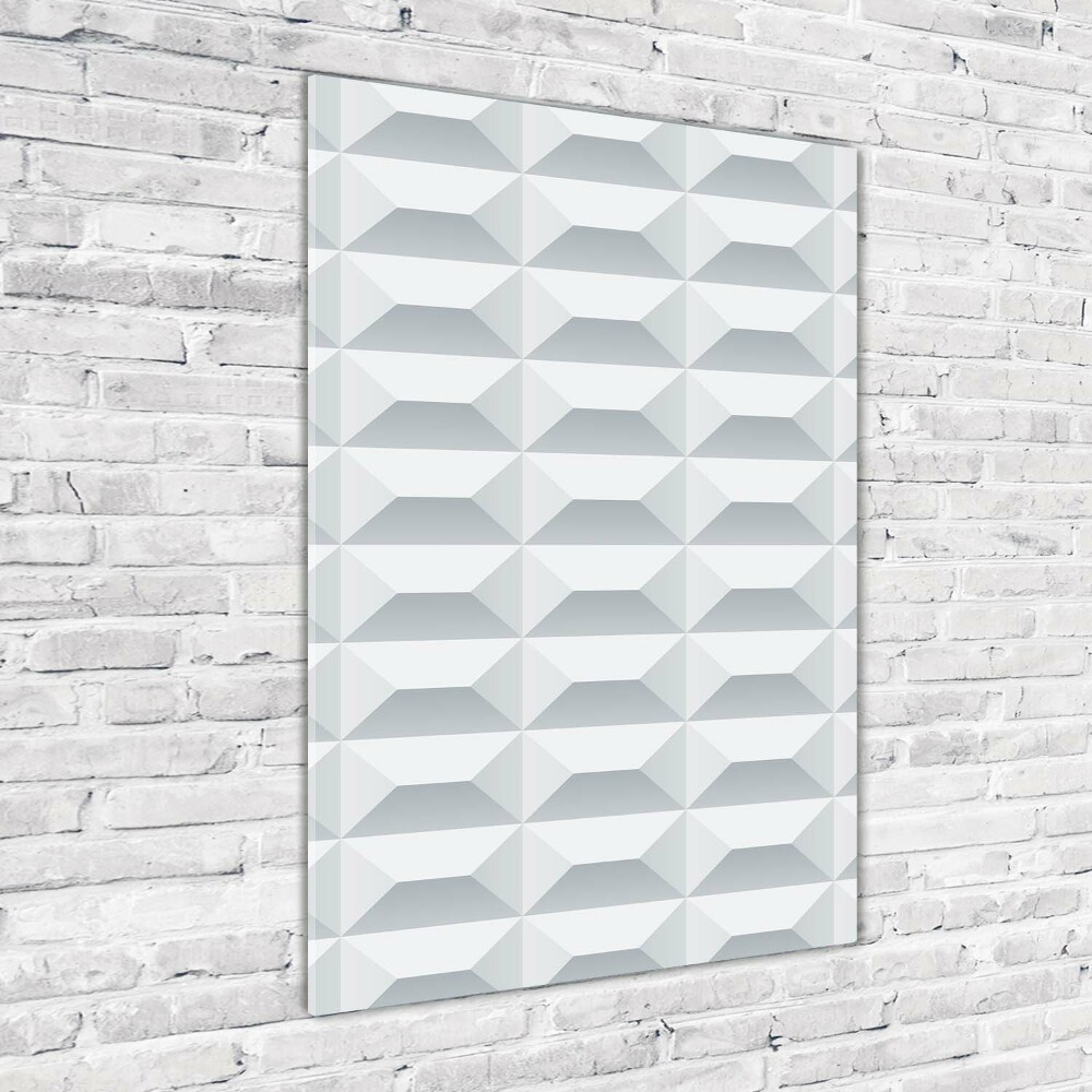 Acrylic glass print Geometric background