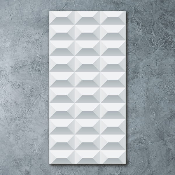 Acrylic glass print Geometric background