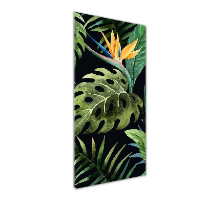 Wall art acrylic Hawaiian pattern