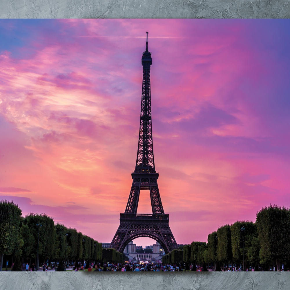 Acrylic wall art Eiffel Paris tower