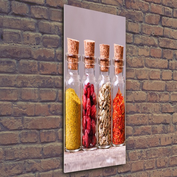 Wall art acrylic Colorful spices