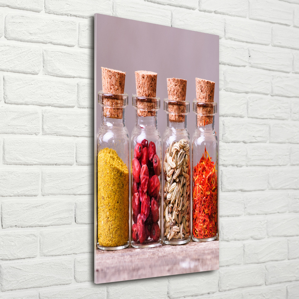 Wall art acrylic Colorful spices