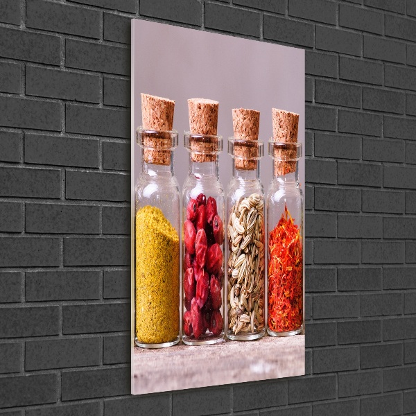 Wall art acrylic Colorful spices