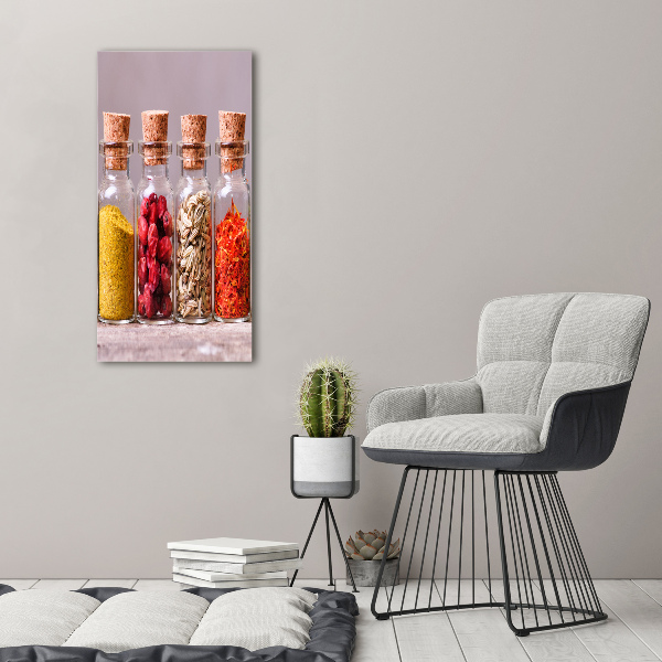 Wall art acrylic Colorful spices