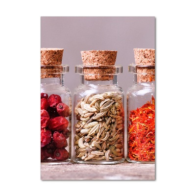 Wall art acrylic Colorful spices