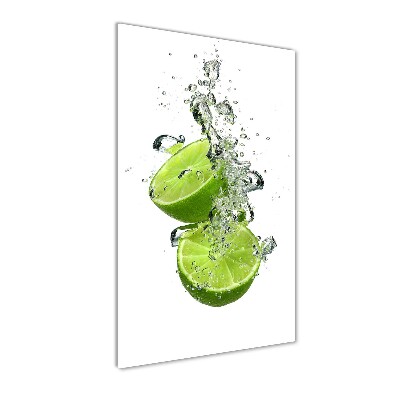 Acrylic wall art Lime