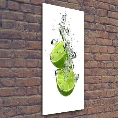 Acrylic wall art Lime