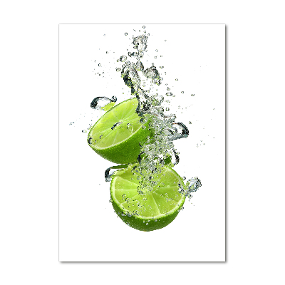 Acrylic wall art Lime