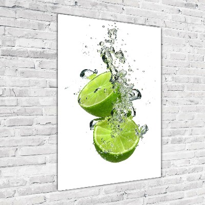 Acrylic wall art Lime