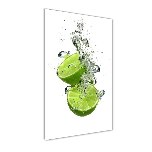 Acrylic wall art Lime