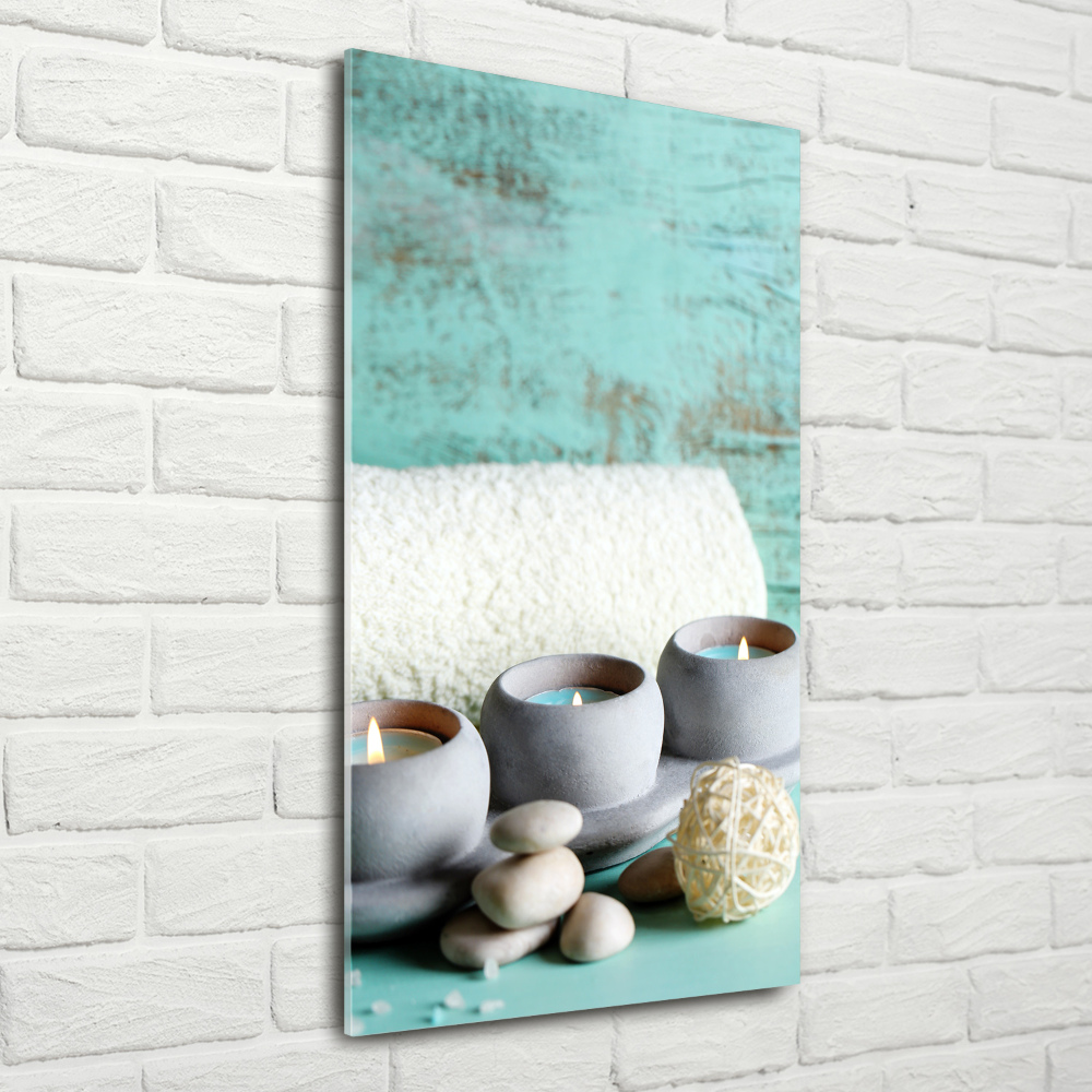 Wall art acrylic Candles