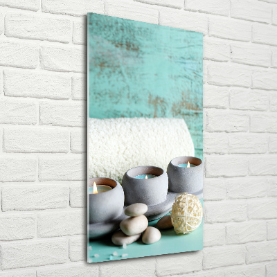 Wall art acrylic Candles