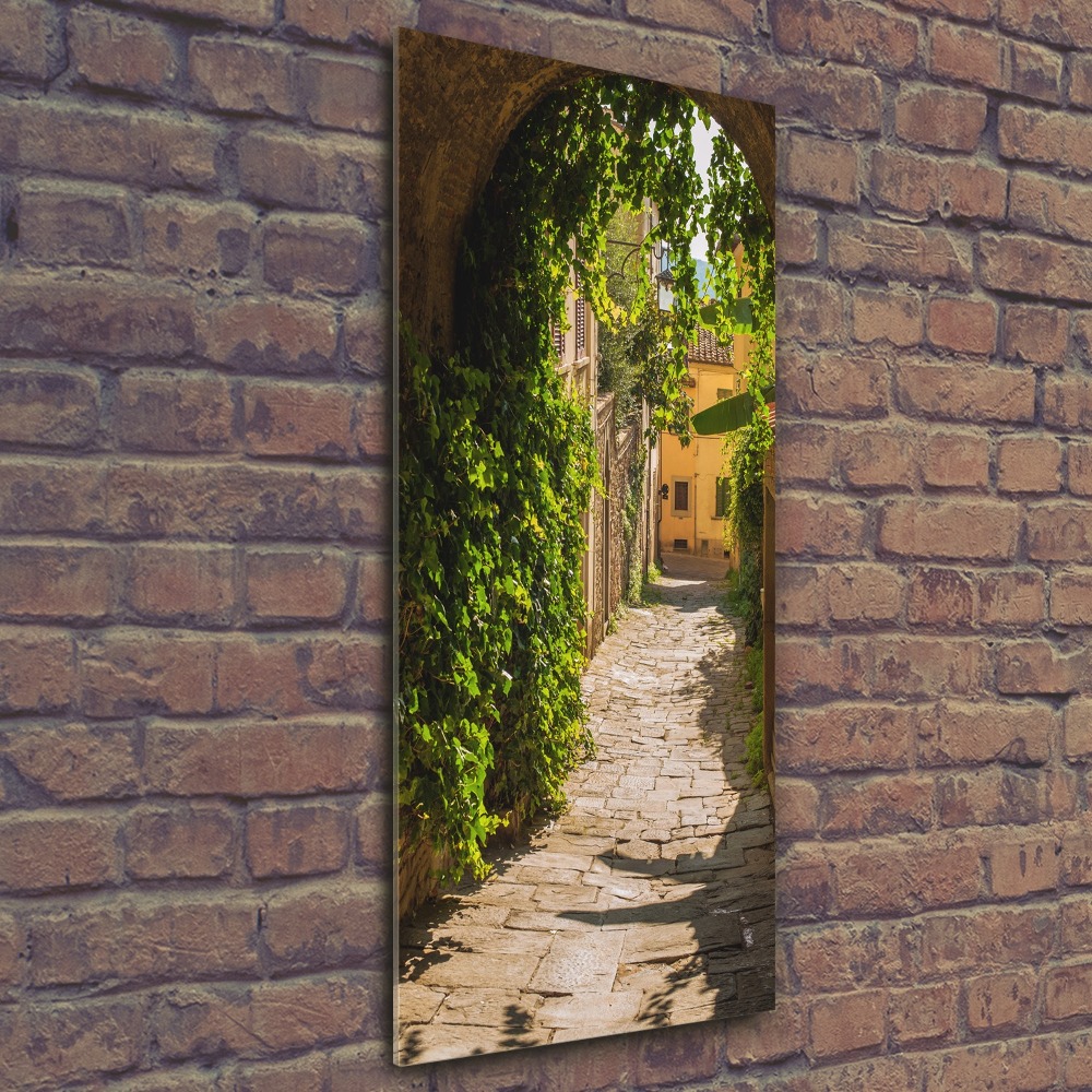 Acrylic print Italian streets