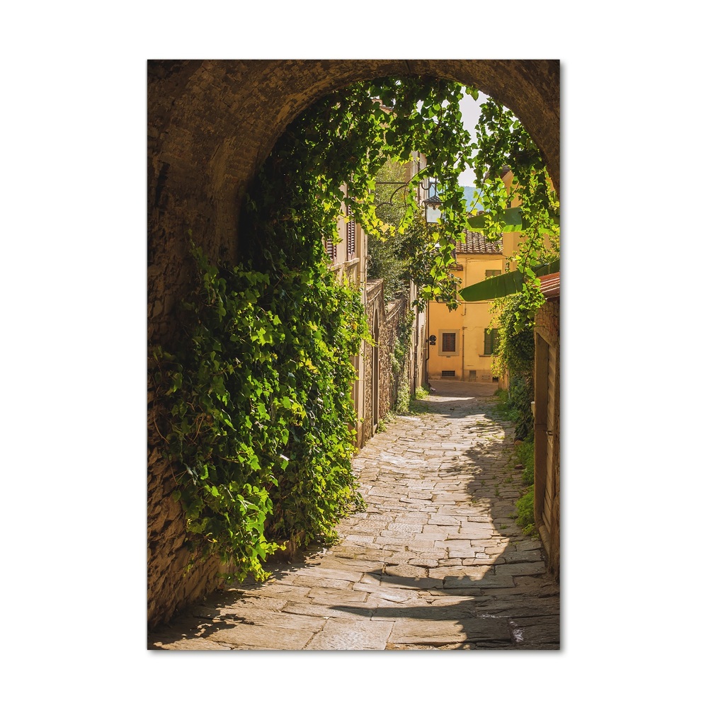 Acrylic print Italian streets